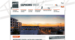 Desktop Screenshot of capucinsbrest.com